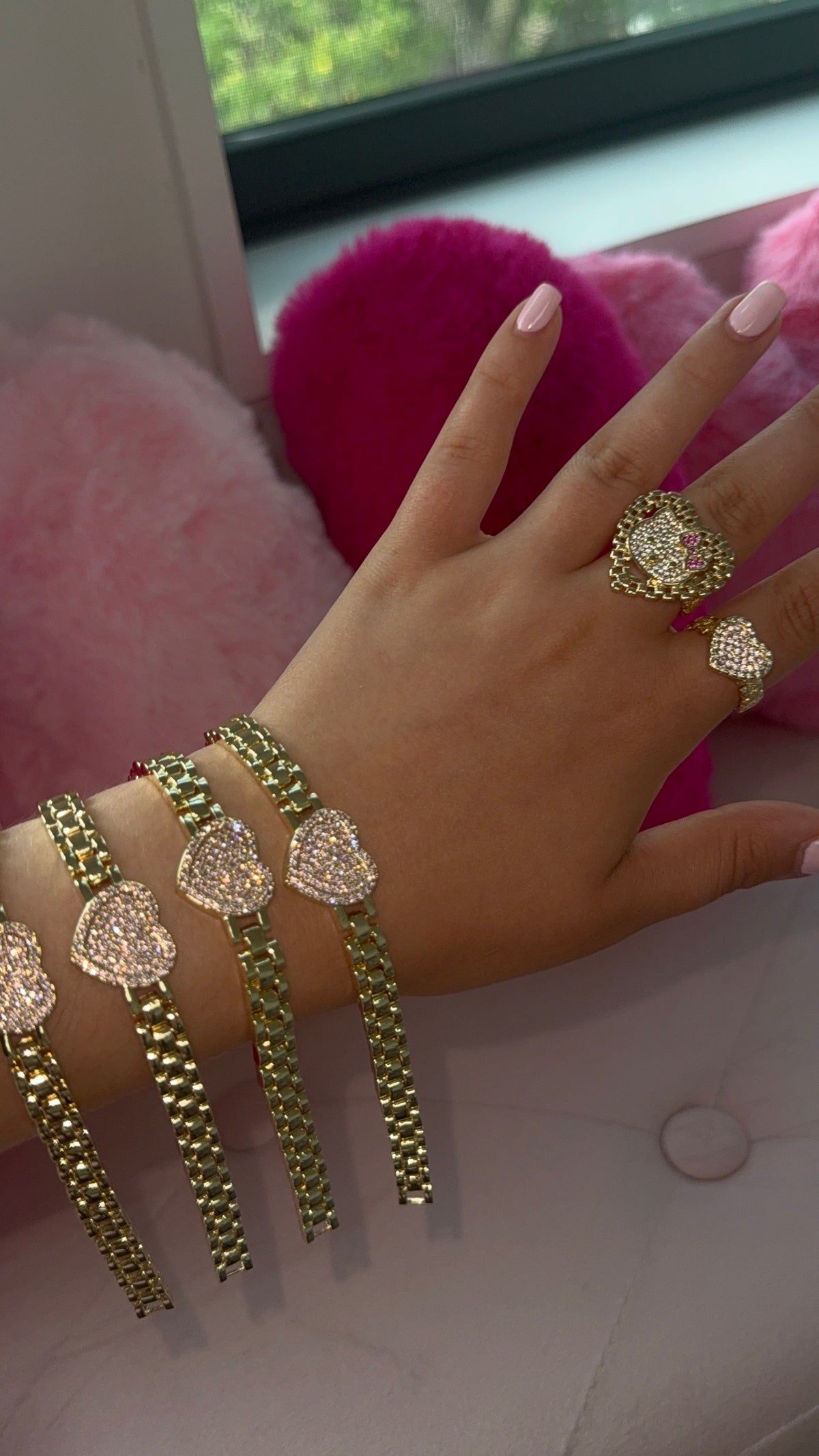 PINK HEART | BRACELET