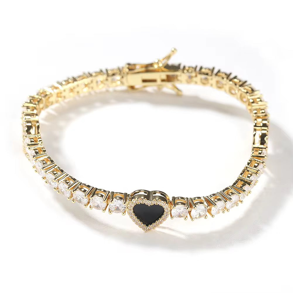 BLACK HEART | BRACELET