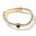 BLACK HEART | BRACELET