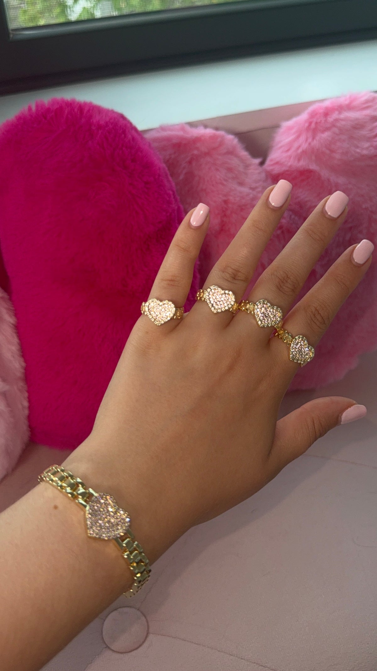 PINK HEART | RING