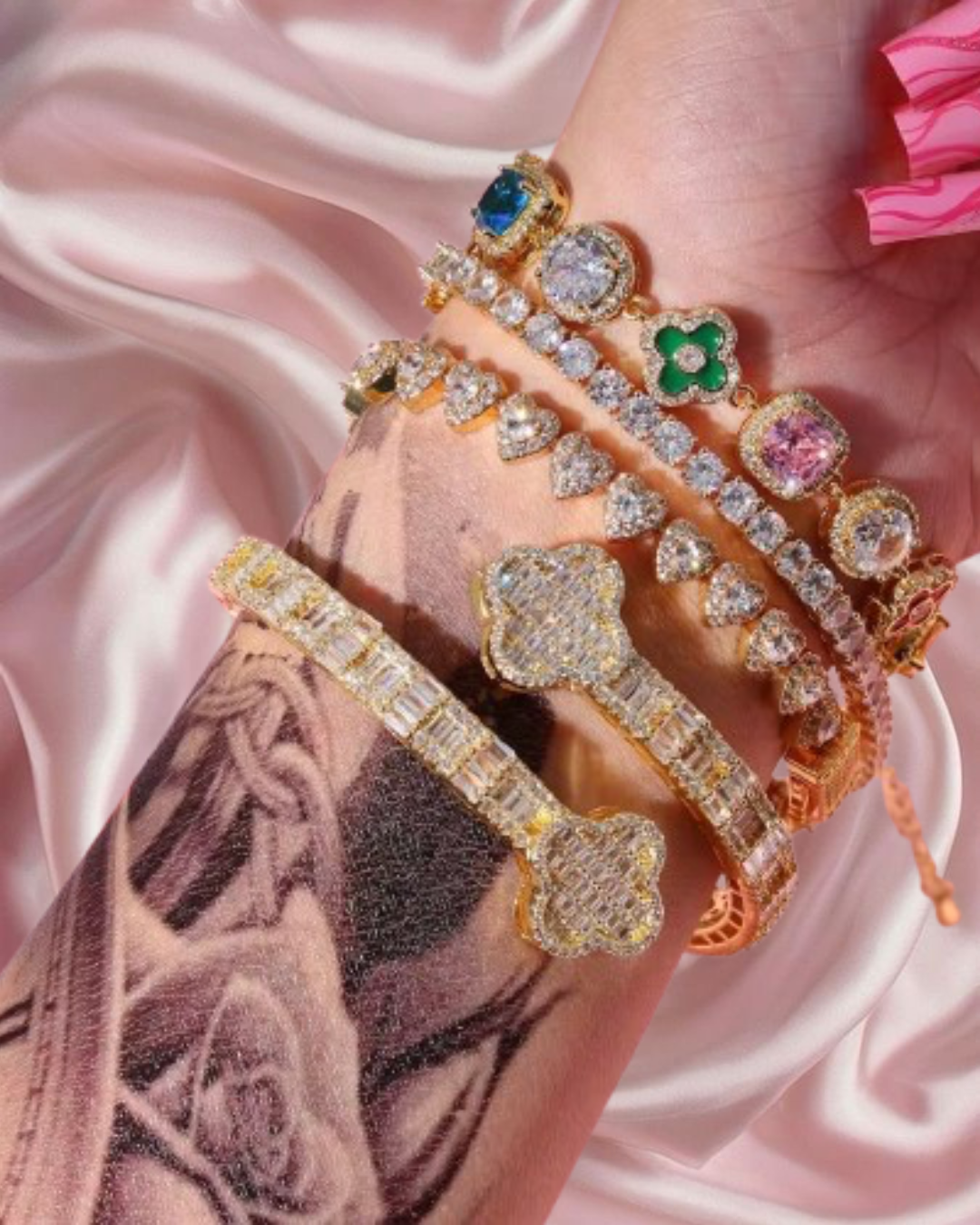 LUCKY GIRL | Bracelet stack